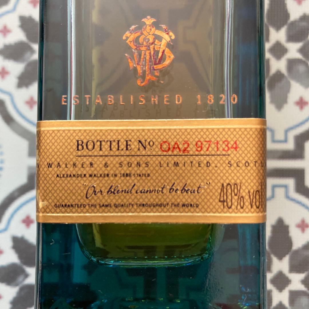 ☆未開封☆ ジョニー・ウォーカー ブルーラベル 200ml