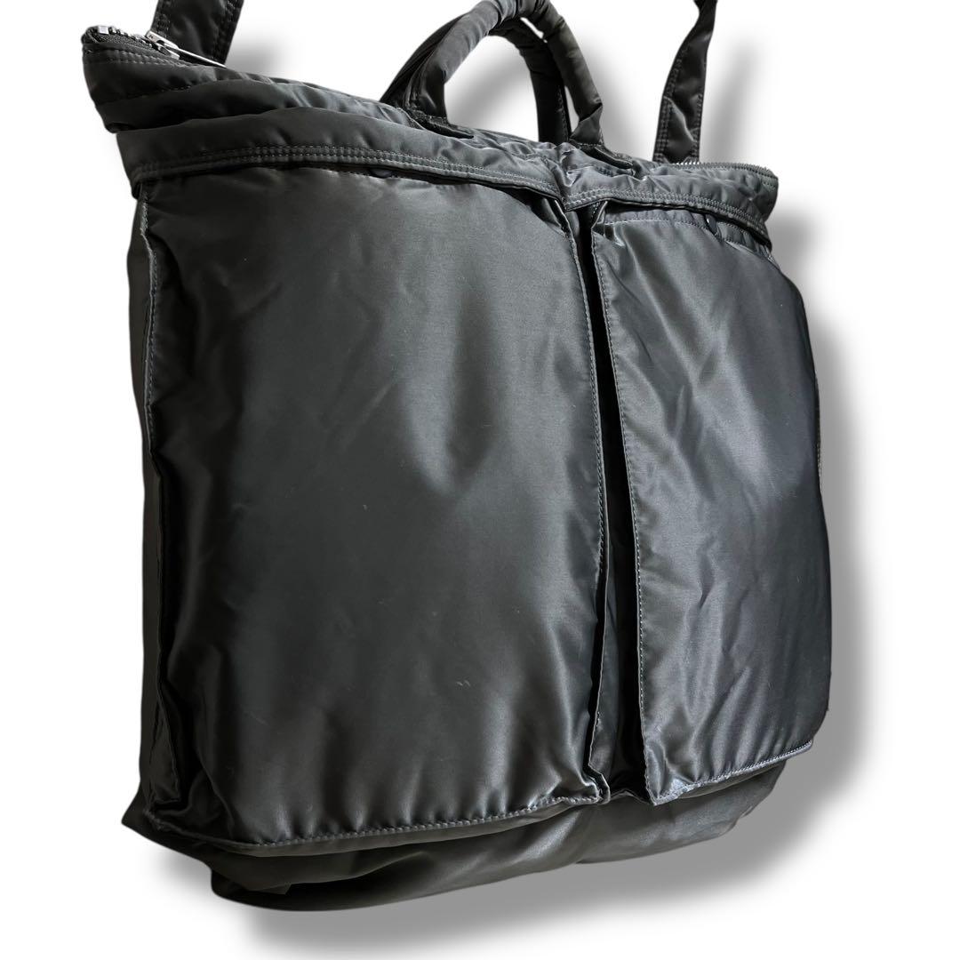 吉田カバンPorter ヘルメットバッグ タンカー 2way シルバー