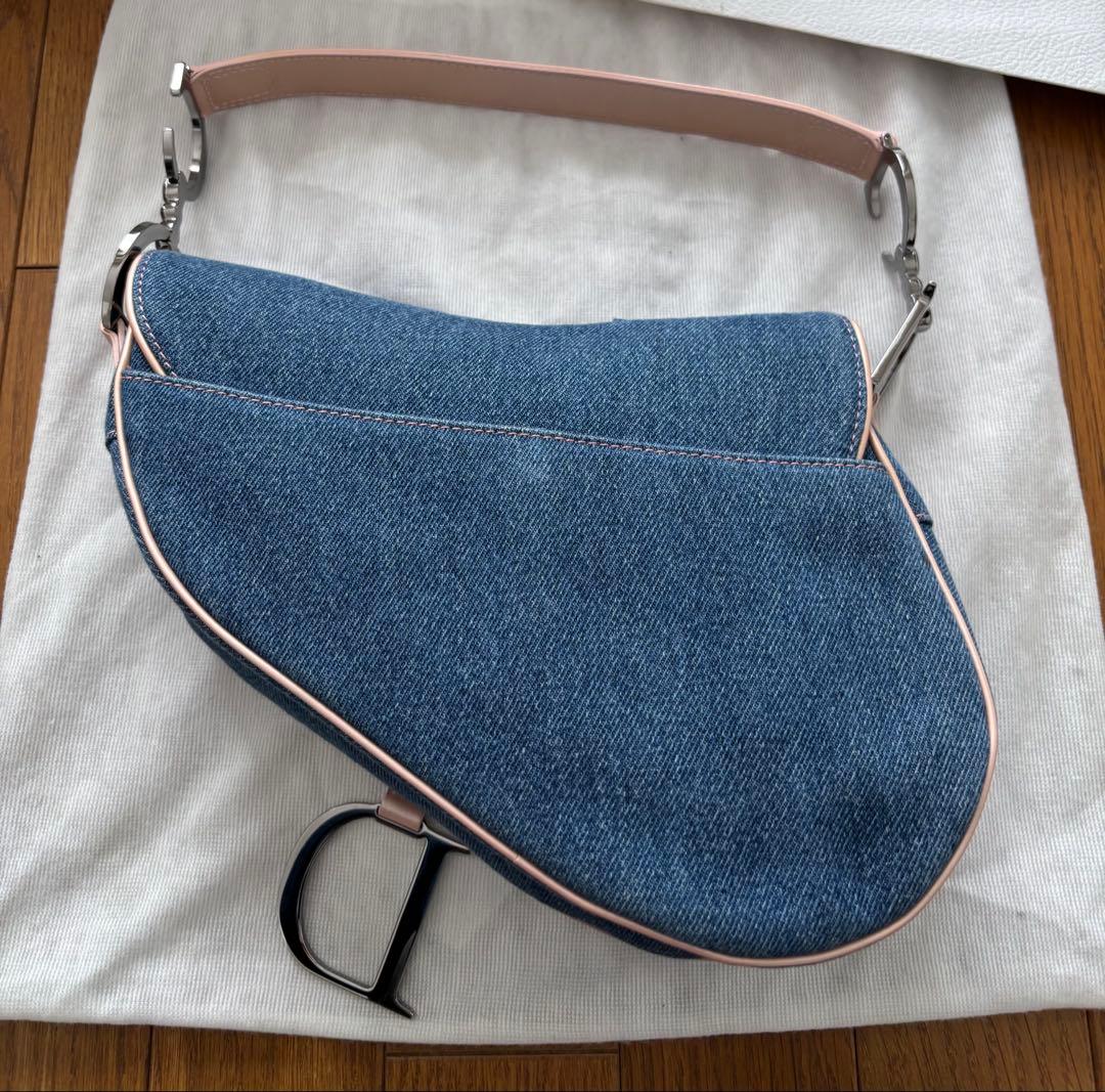 ビンテージ　ディオール　デニムバック　ガリアーノ期