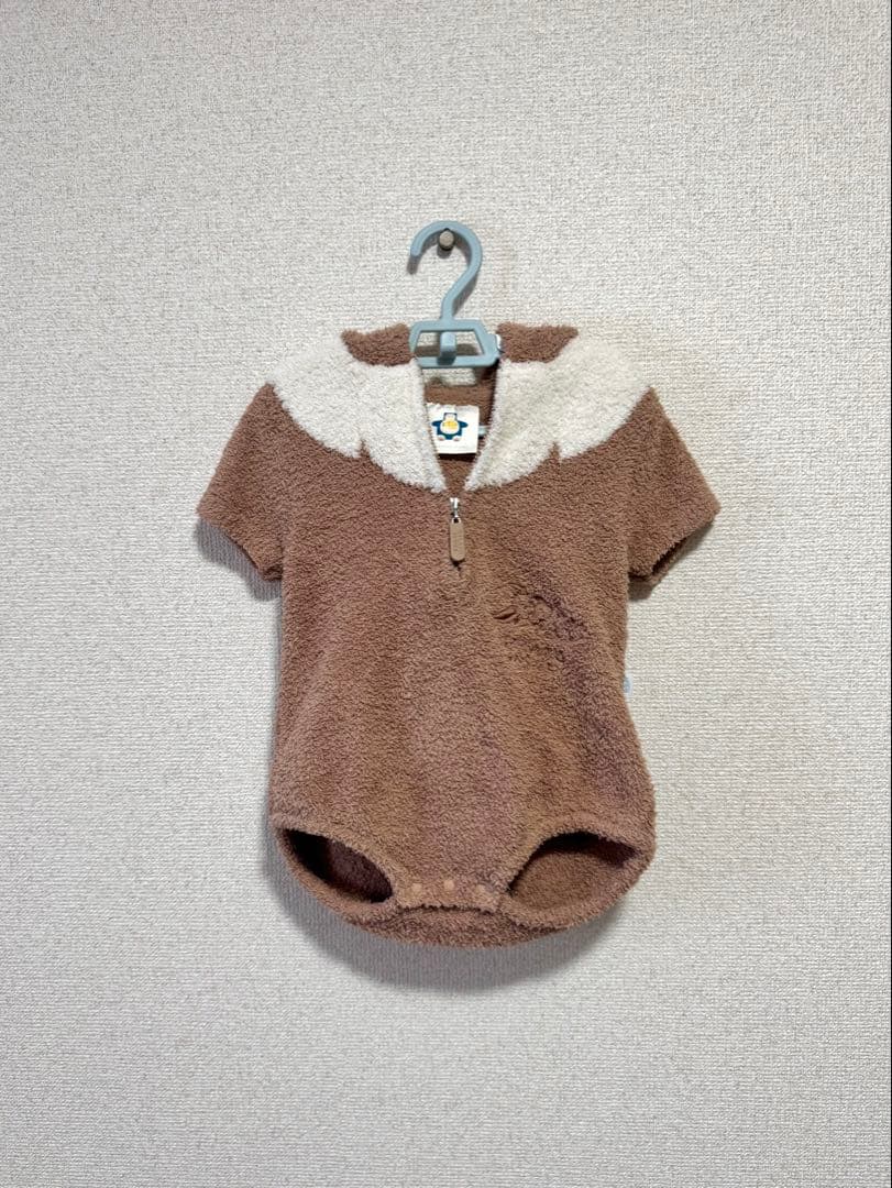 ジェラートピケ　ポケモン　イーブイ ロンパース　80-90cm