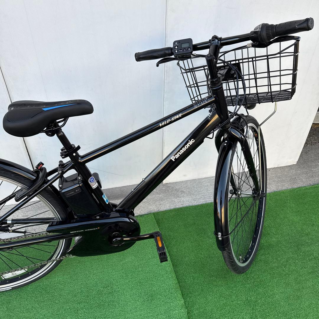 Panasonicパナソニック新型電動アシスト自転車スポーツ型 ブラック 美品