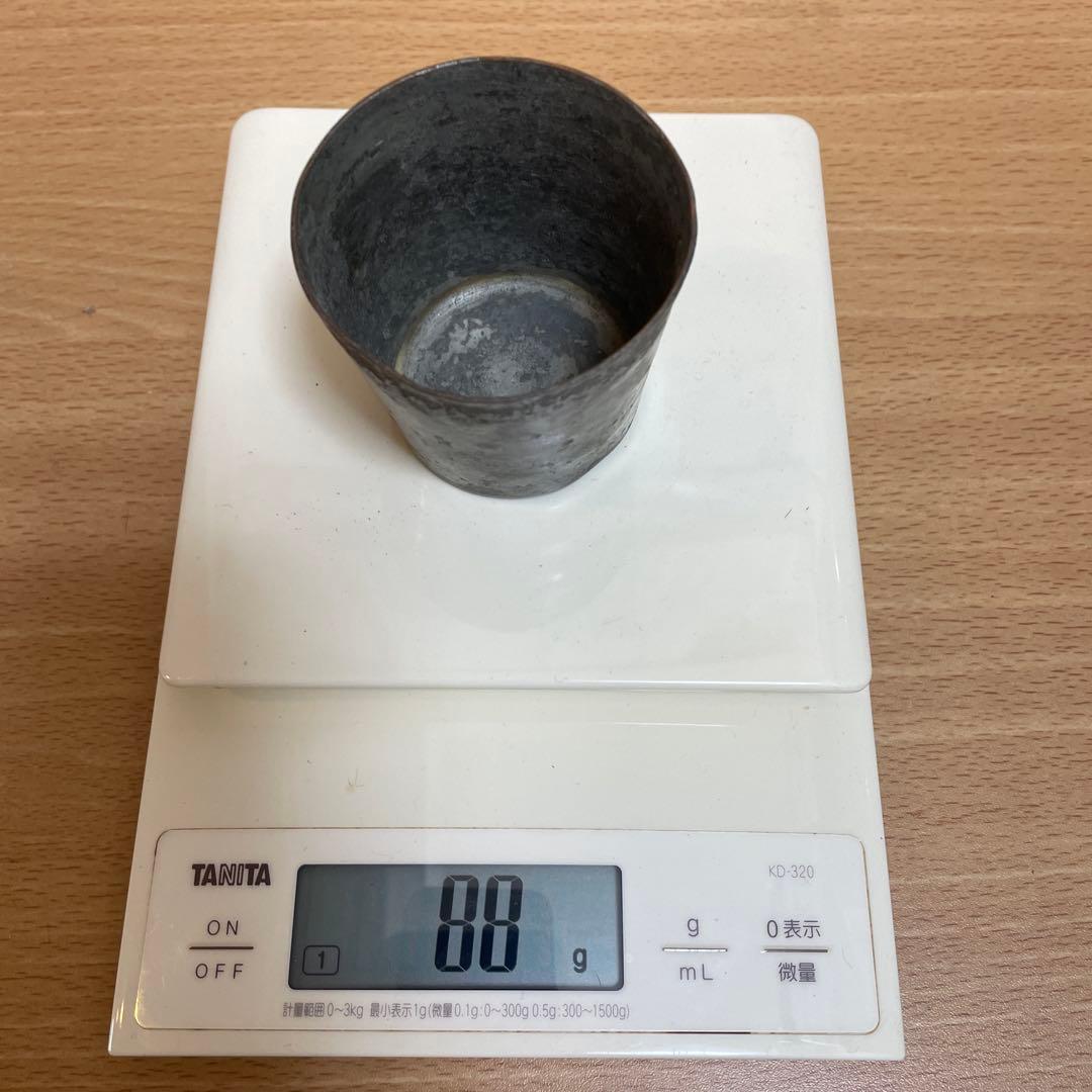 ピューターカップ　2個　アンティーク