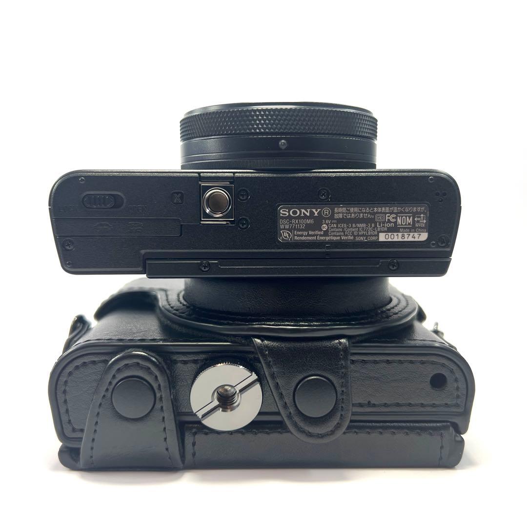 【美品】SONY コンパクトデジタルカメラ Cyber-shot RX100M6