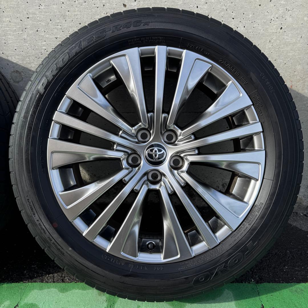 TOYOTA HARRIER Zグレード 純正19インチ タイヤホイールセット