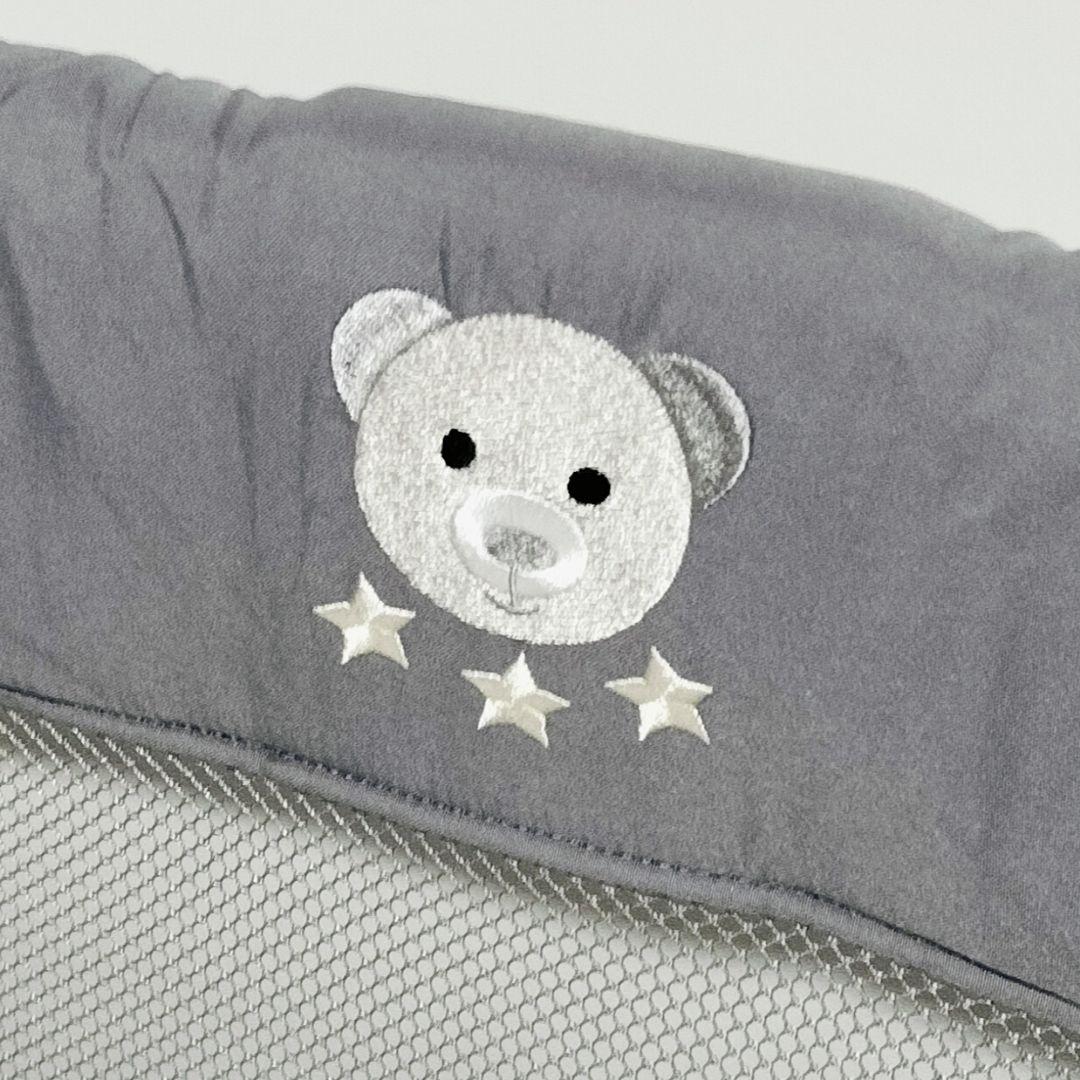 美品 Aprica ココネルエアー ベビーベッド アップリカ 折り畳み 収納袋付