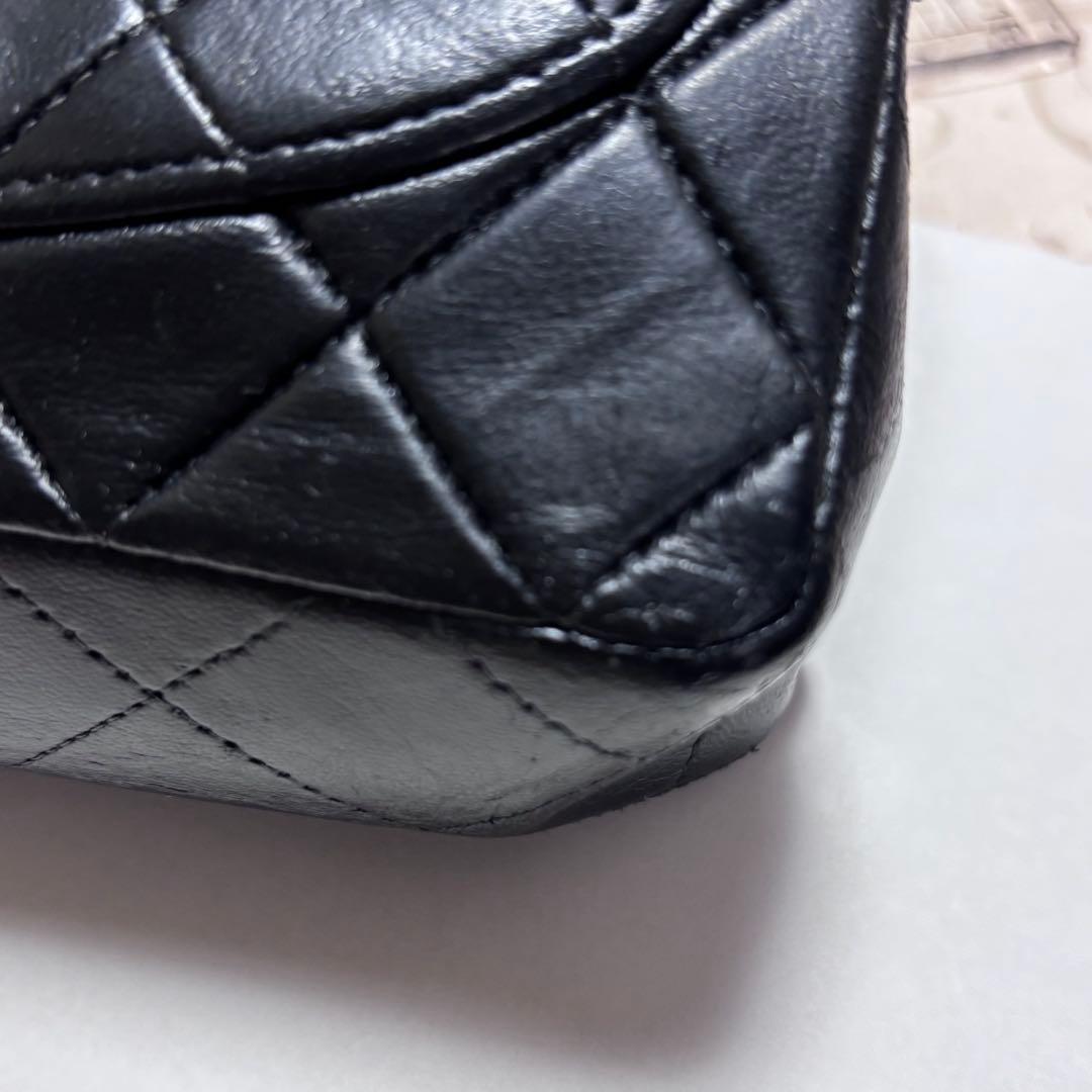 【専用】シャネル　ミニマトラッセ ラムスキン　チェーンショルダーバッグ