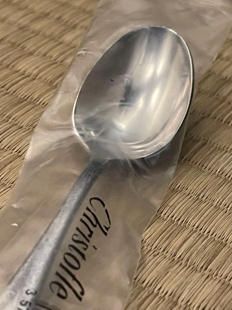 Christfle クリストフル スプーン 5本 未使用