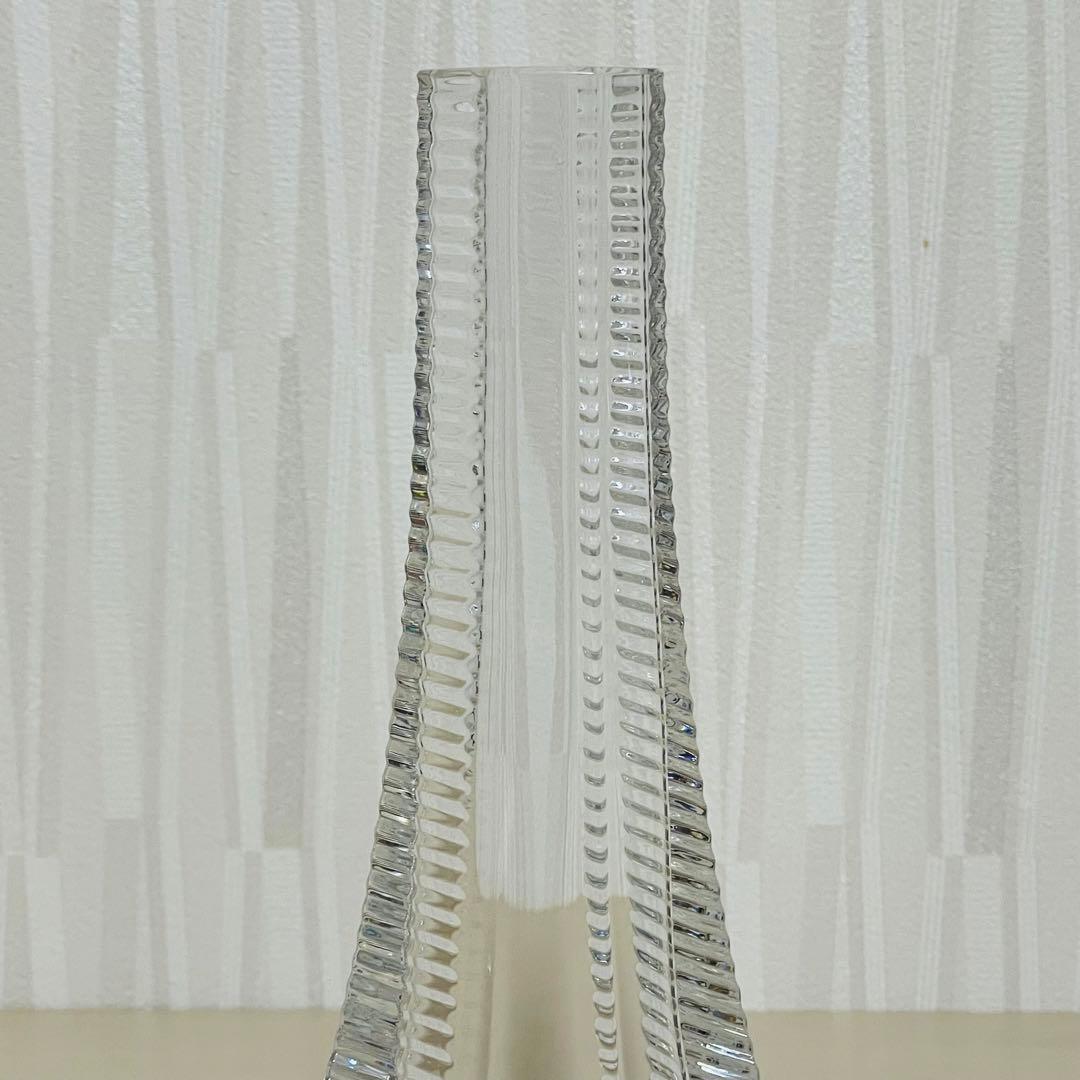 廃盤 1970s Baccarat バカラ 花瓶 フラワーベース 一輪挿し