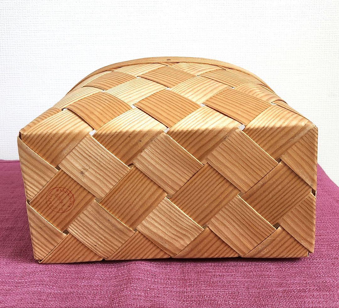 スポーンコリ spånkorg 北欧雑貨 木製かご 白樺かご