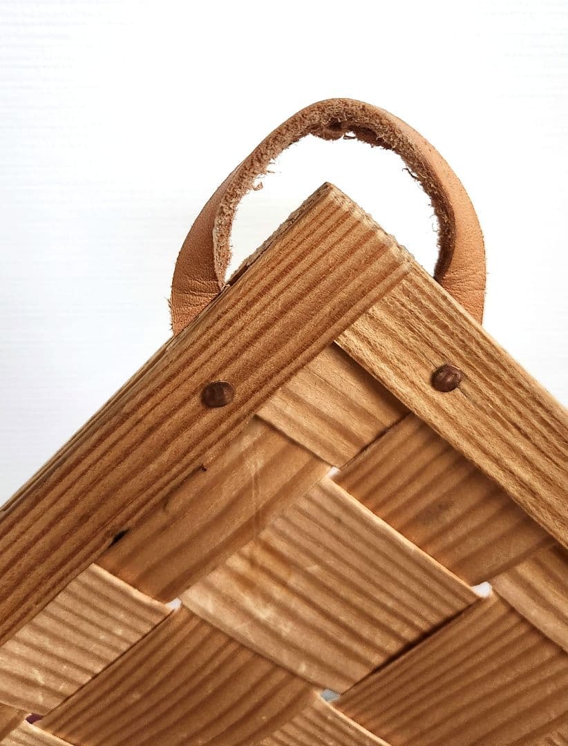 スポーンコリ spånkorg 北欧雑貨 木製かご 白樺かご