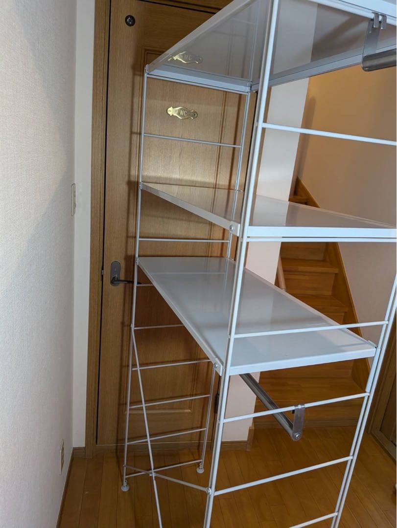 ■送料込■無印良品 ステンレスユニットシェルフ 棚 アイアン家具 収納