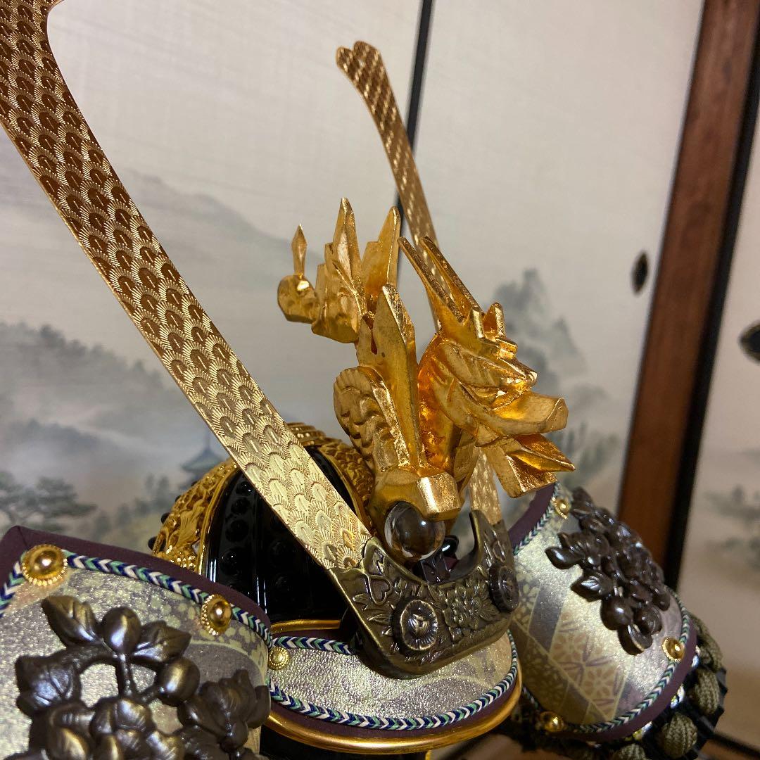 五月人形　鎧兜　こどもの日　端午の節句　吉兆　忠保作　10号