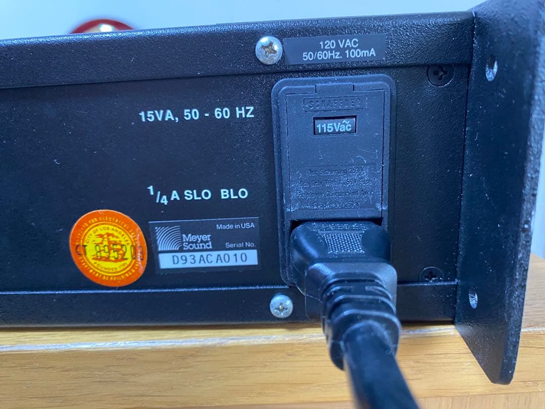 【定価６０万円】MEYER SOUND EQ CP-10 Meyerイコライザー