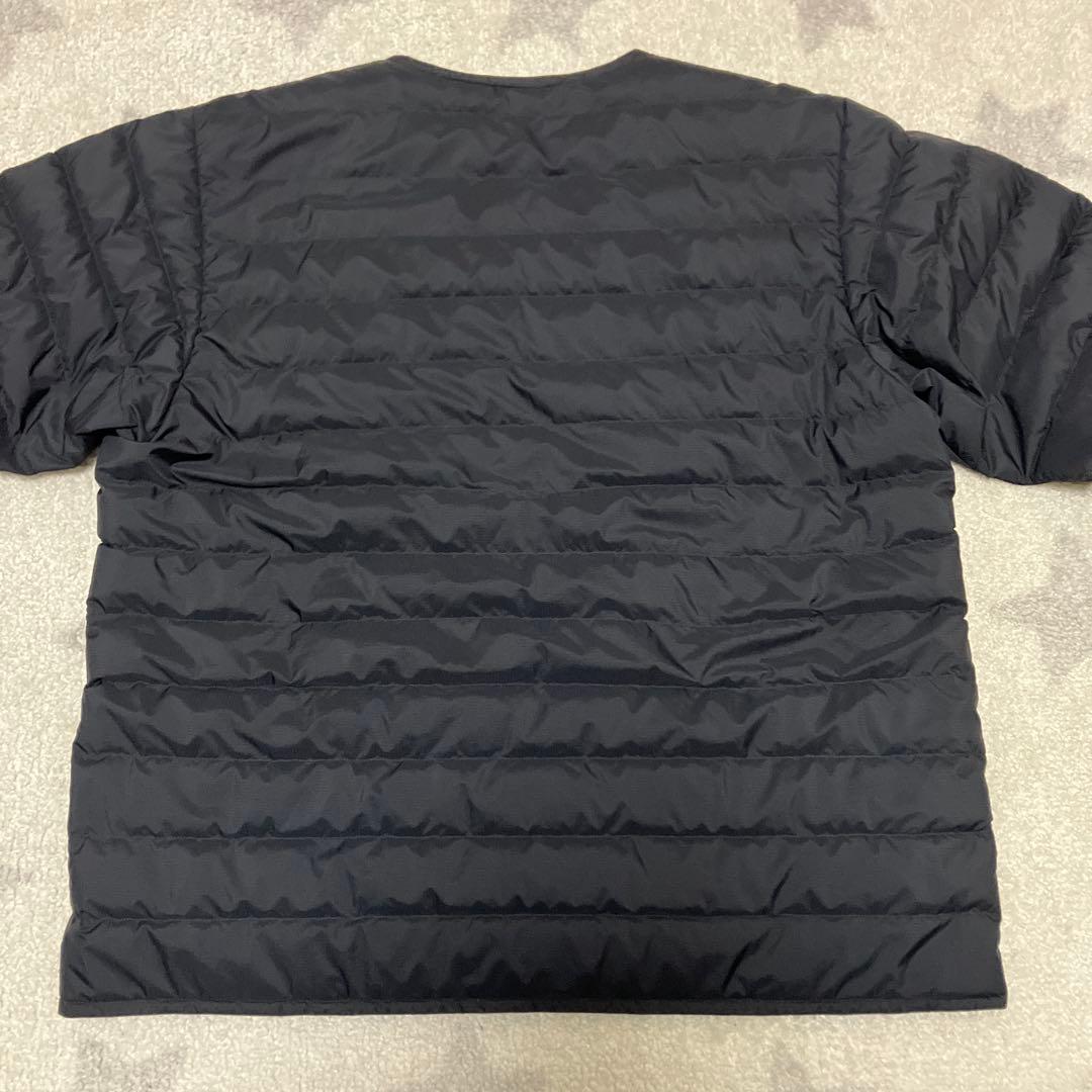 mont-bell スペリオダウンジャケット ブラック L/R ラウンドネック