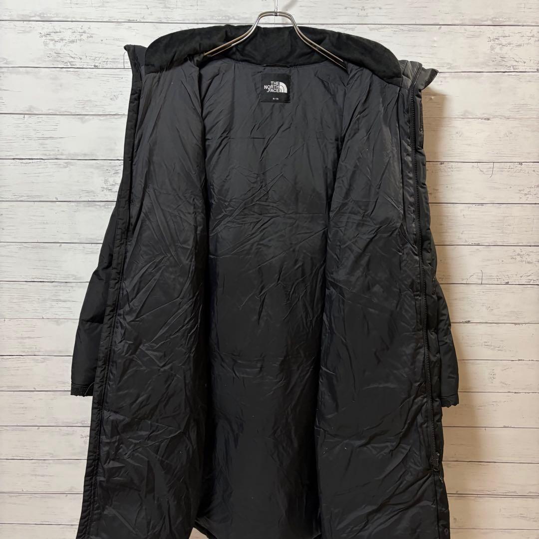THE NORTH FACE ブラックロングダウンジャケット M ベンチコート