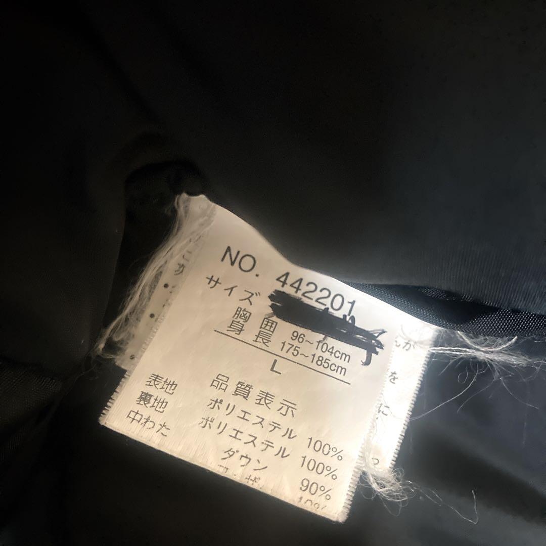 【美品】ファーストダウン ダウンジャケット 黒 Lサイズ 即日発送 ダウン90%