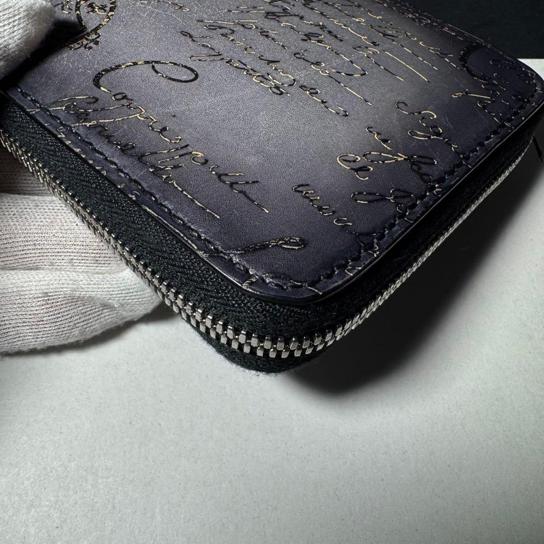 希少★ベルルッティ インケース トート レザー カリグラフィ グレー