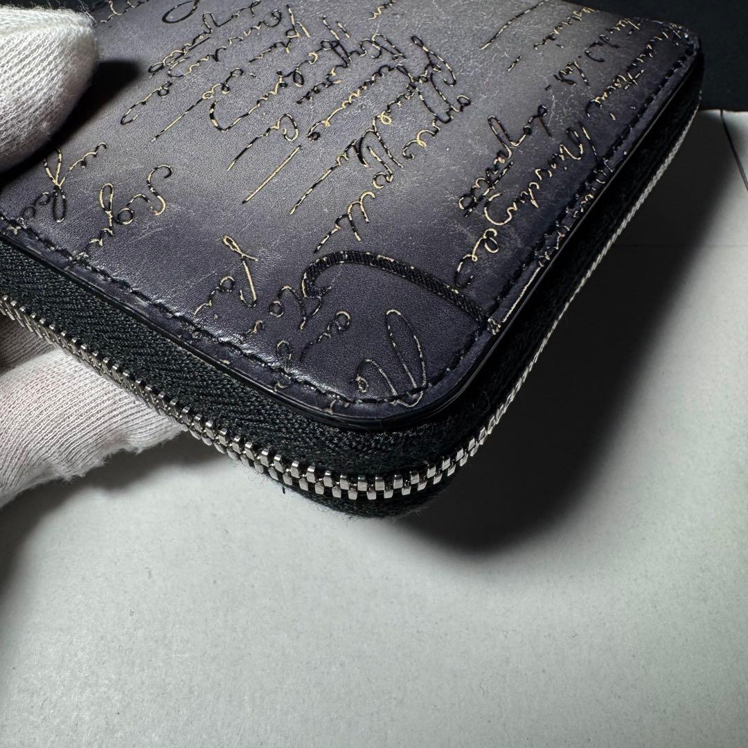 希少★ベルルッティ インケース トート レザー カリグラフィ グレー