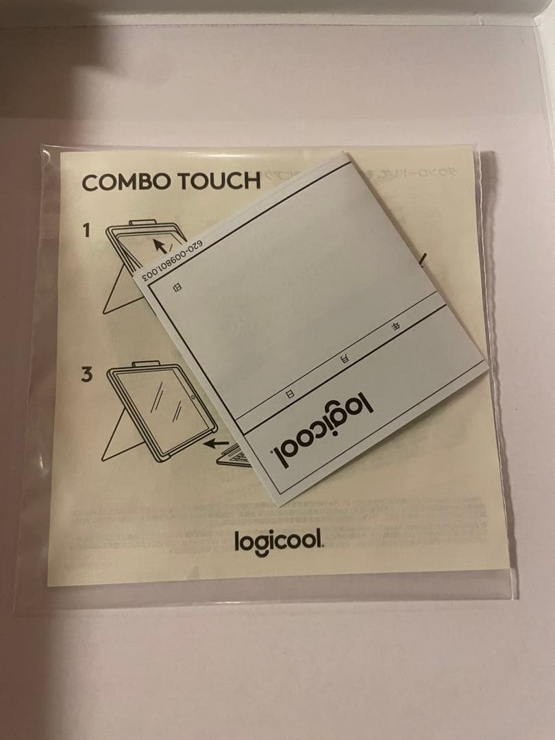 ロジクール　COMBO TOUCH iPad キーボード　ik1057bk