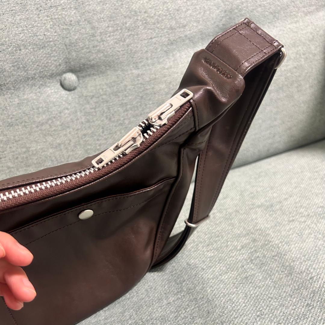 サ*）様 PORTER ブラウン ショルダーバッグ