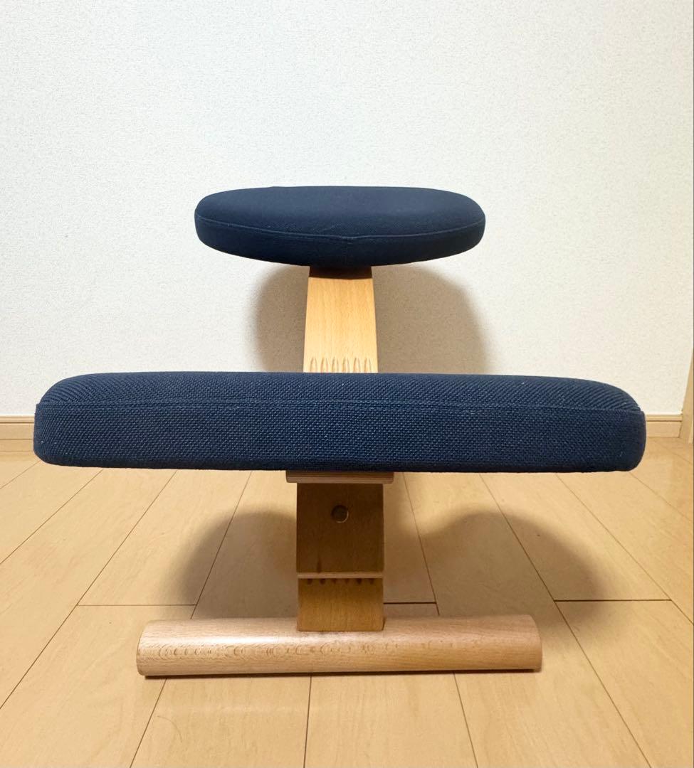 balans Easy バランスチェア イージー ネイビー 姿勢矯正 学習椅子