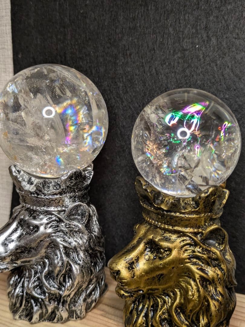 にじいろ　コロンビア産　レムリアン水晶　レインボー綺麗