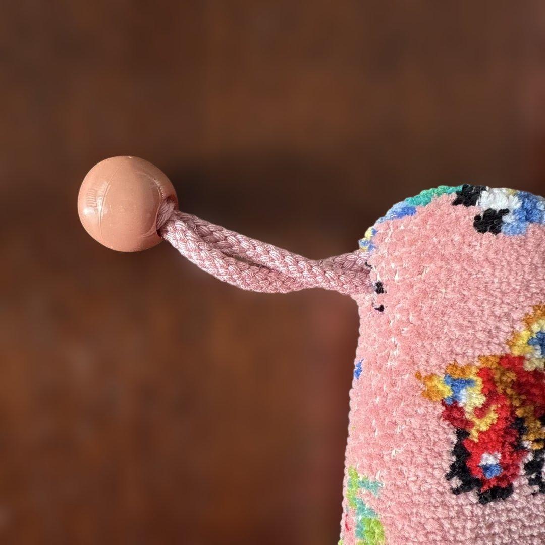 FELLER ハイジ　手付き巾着バッグ　ピンク