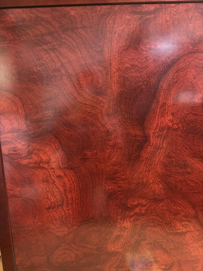 家具調こたつ天板　ワイン木目調