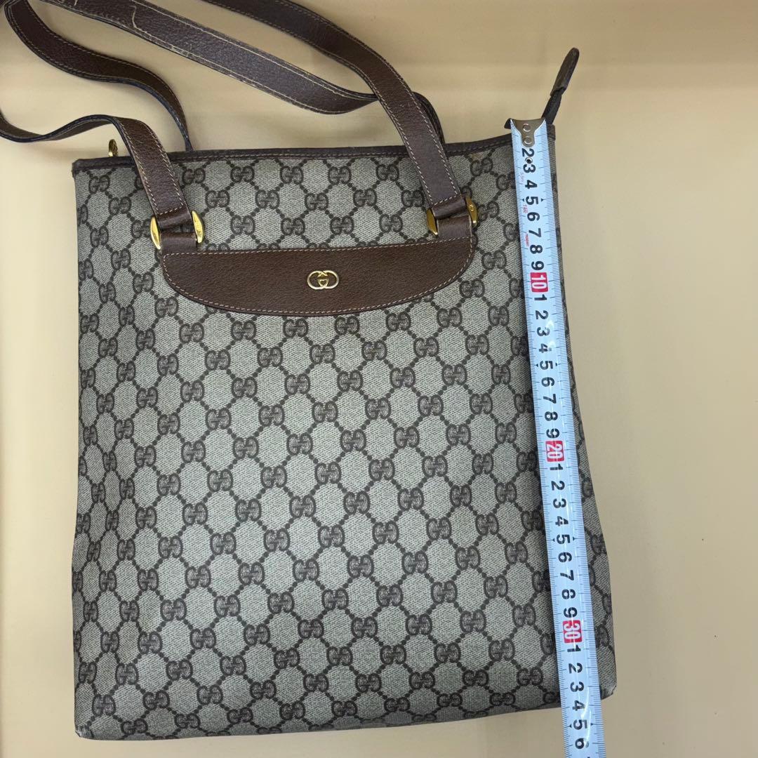 GUCCI オールドグッチ GG柄 ショルダーバッグ ヴィンテージ