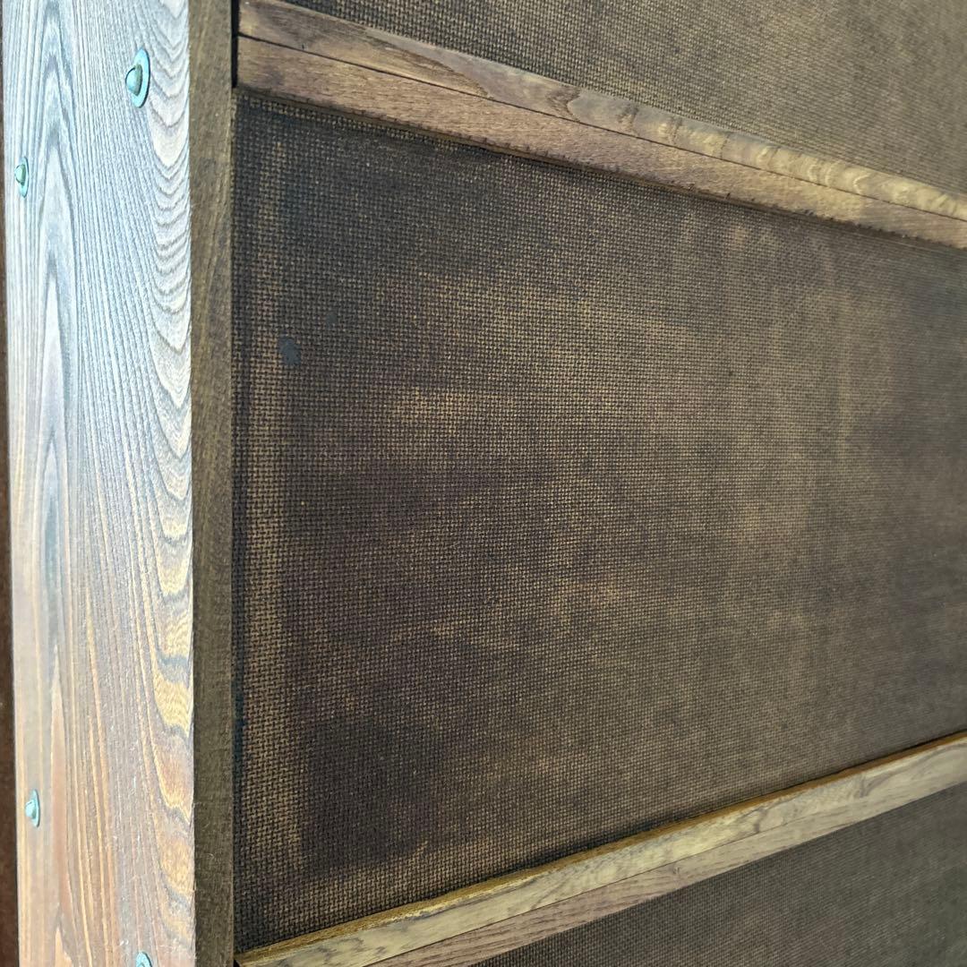 古道具／ビンテージ　木製本棚（4段）