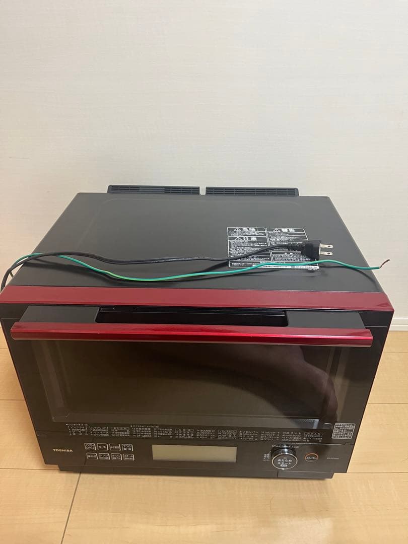 【値下げ中】東芝 電子レンジ ER-PD3000(R)2017年製オーブンレンジ