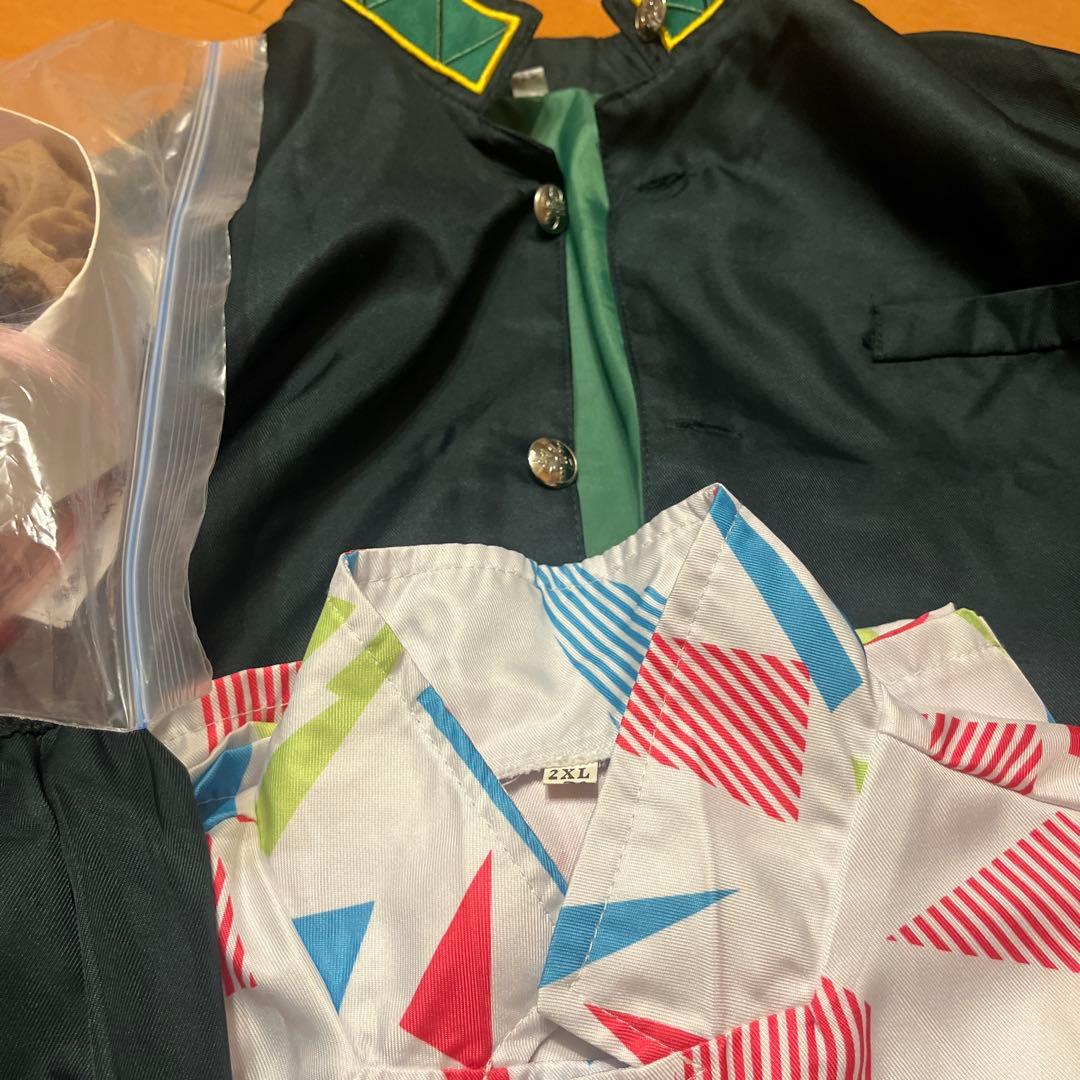 WIND BREAKER 桐生三輝 コスプレ衣装 ウィッグ 靴付き