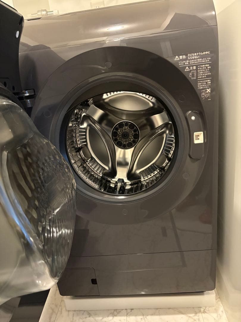 【2025年4月購入】シャープES-X12Cドラム式洗濯乾燥機 本体最終値下げ