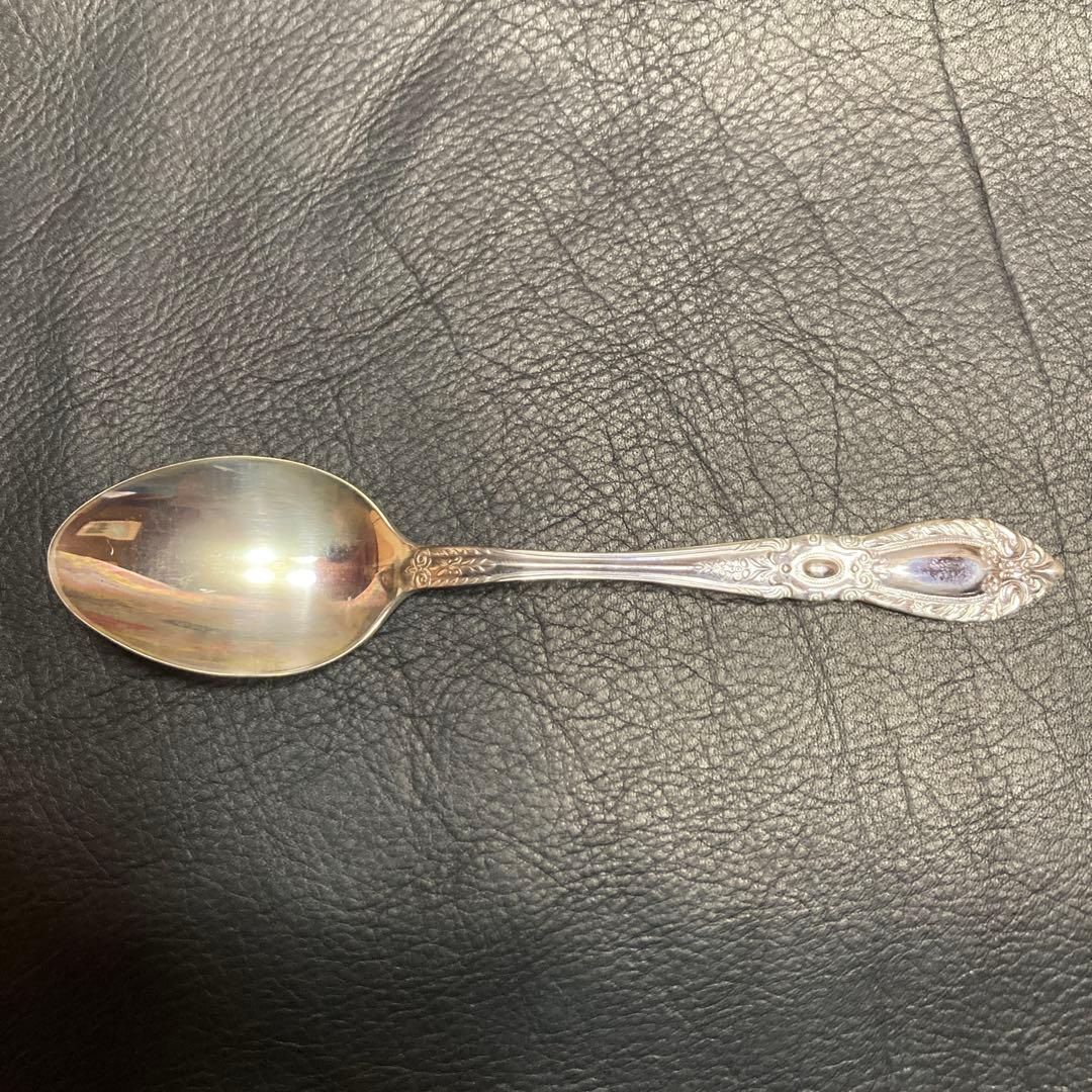 銀製スプーン６本セットシルバー925 箱14.8×20.7 スプーン11.8cm