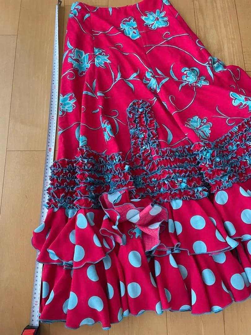 美品フラメンコ衣装マンサニージャ製