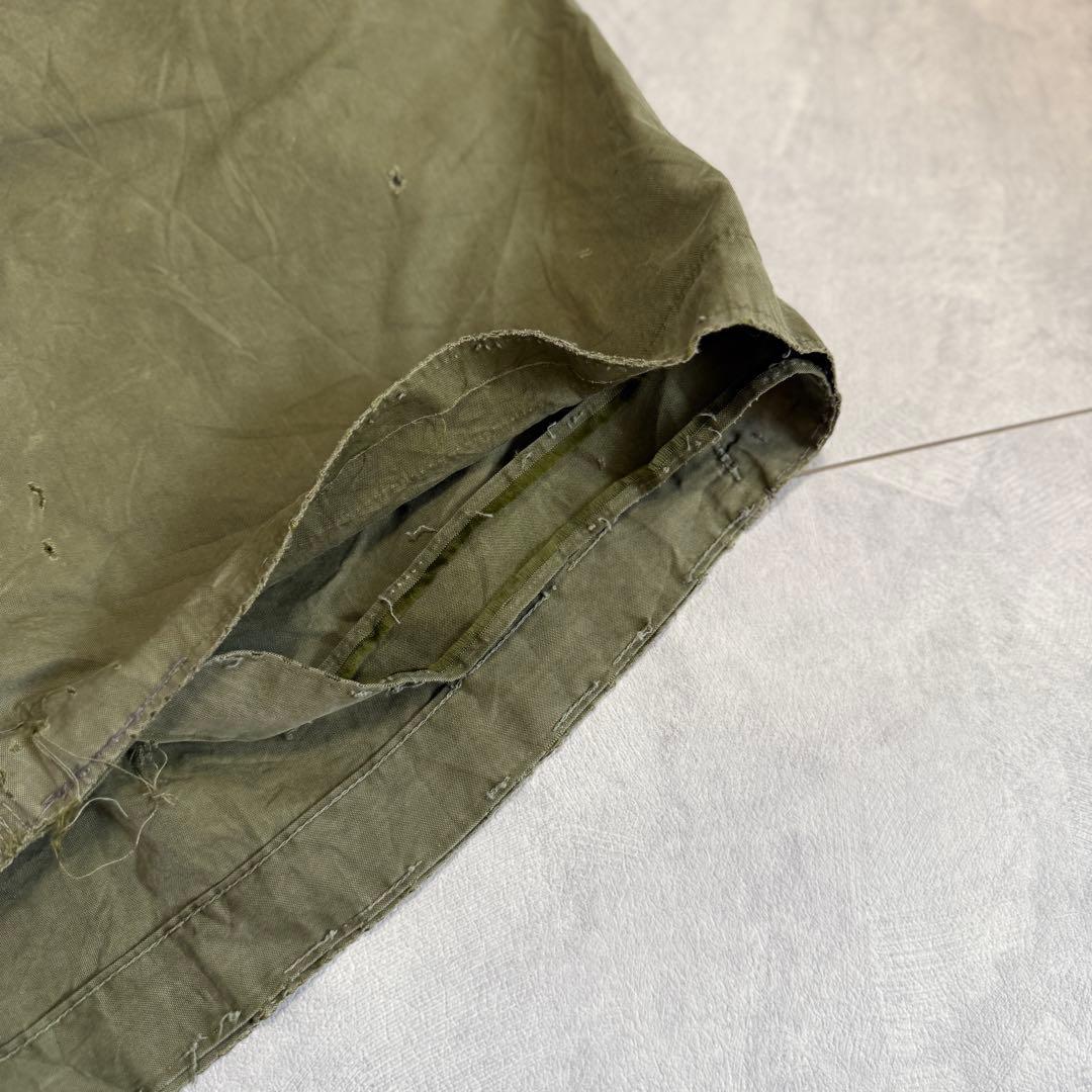 【大戦級アジ】50s US ARMY M-51 モッズコート ボロ加工