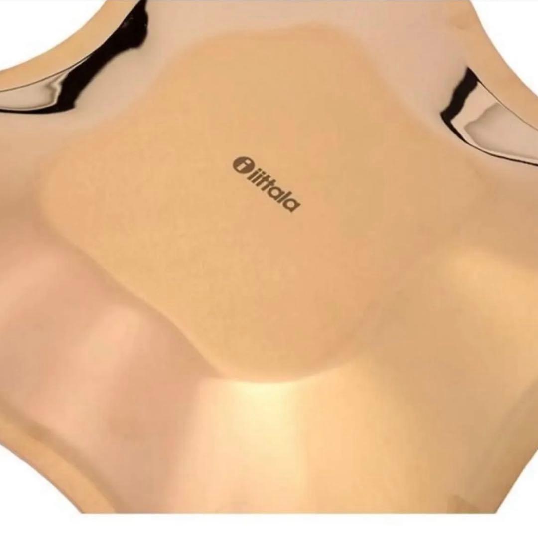 お値下げ中イッタラアアルト ステンレス ボウル プレート 35.8cm ゴールド