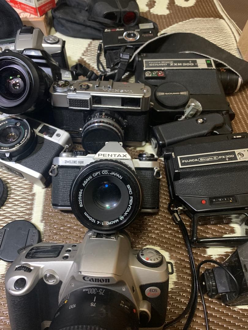 【SALE】フィルムカメラ レンズ付 まとめてセット　ジャンク