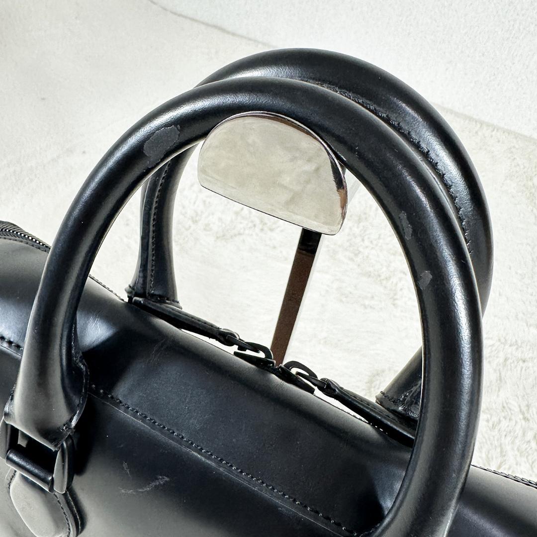 ベルルッティ アンジュール ブラウン ブラック バイカラー ブリーフケース