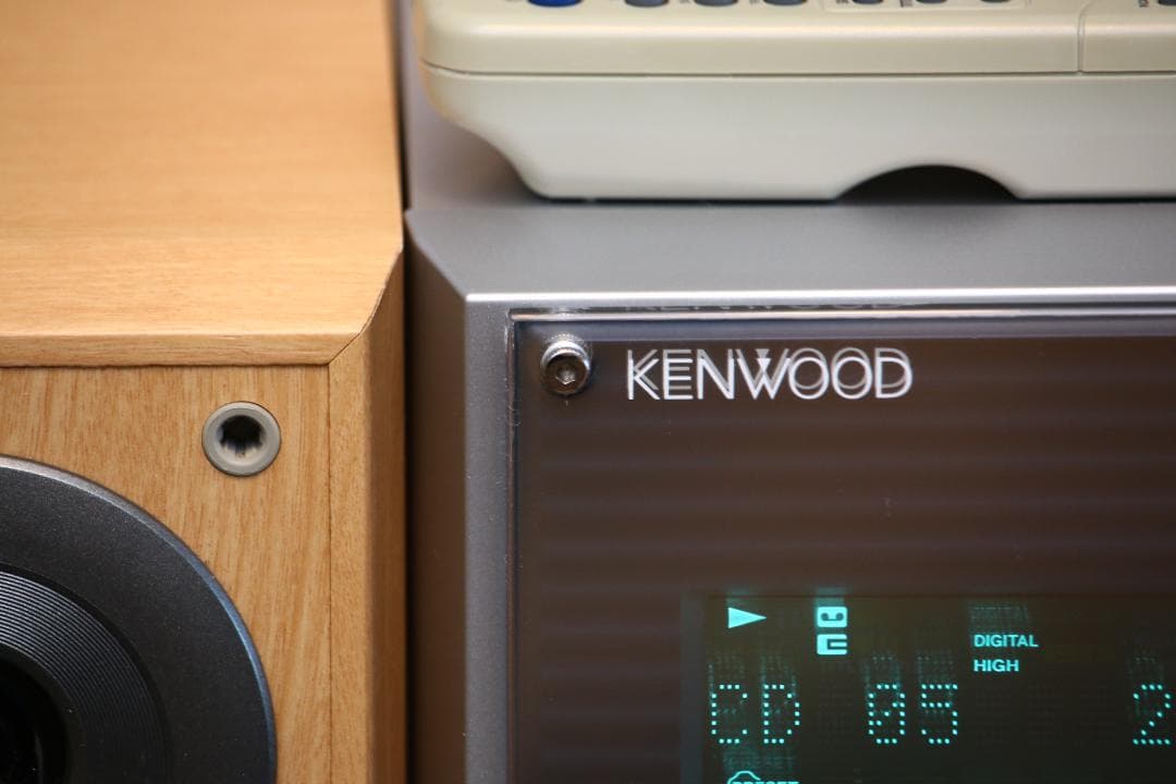 KENWOOD SL3MD CD/MD/TUNER/TAPE　コンポ　完動品