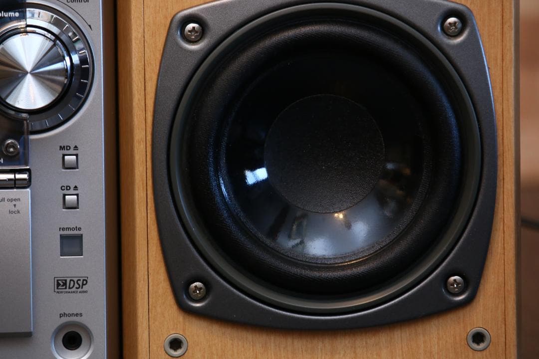 KENWOOD SL3MD CD/MD/TUNER/TAPE　コンポ　完動品