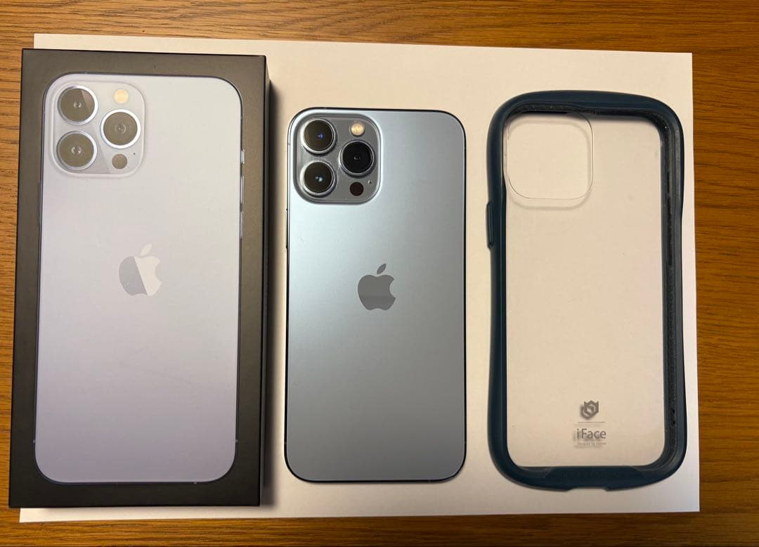iPhone13 pro Max 128GB シエラブルー　美品