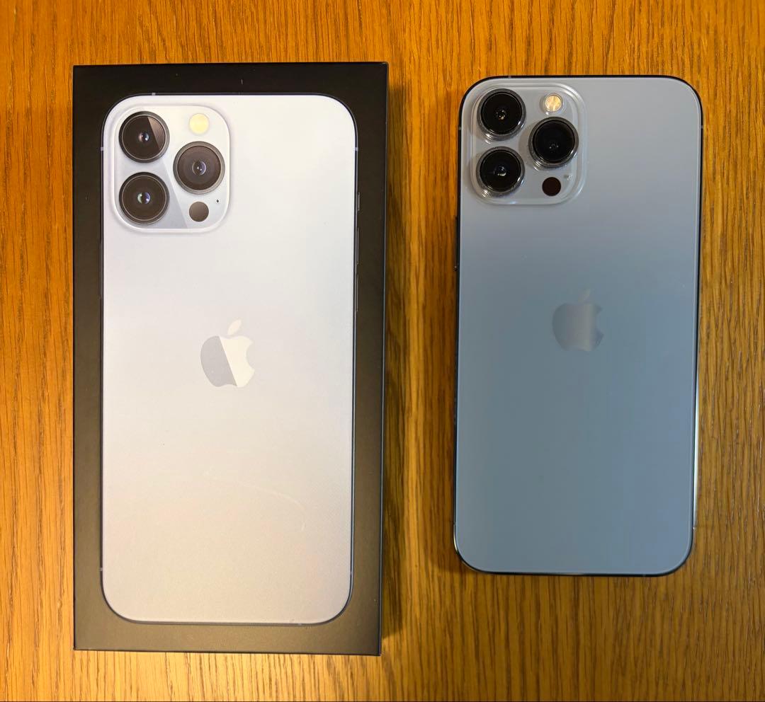 iPhone13 pro Max 128GB シエラブルー　美品