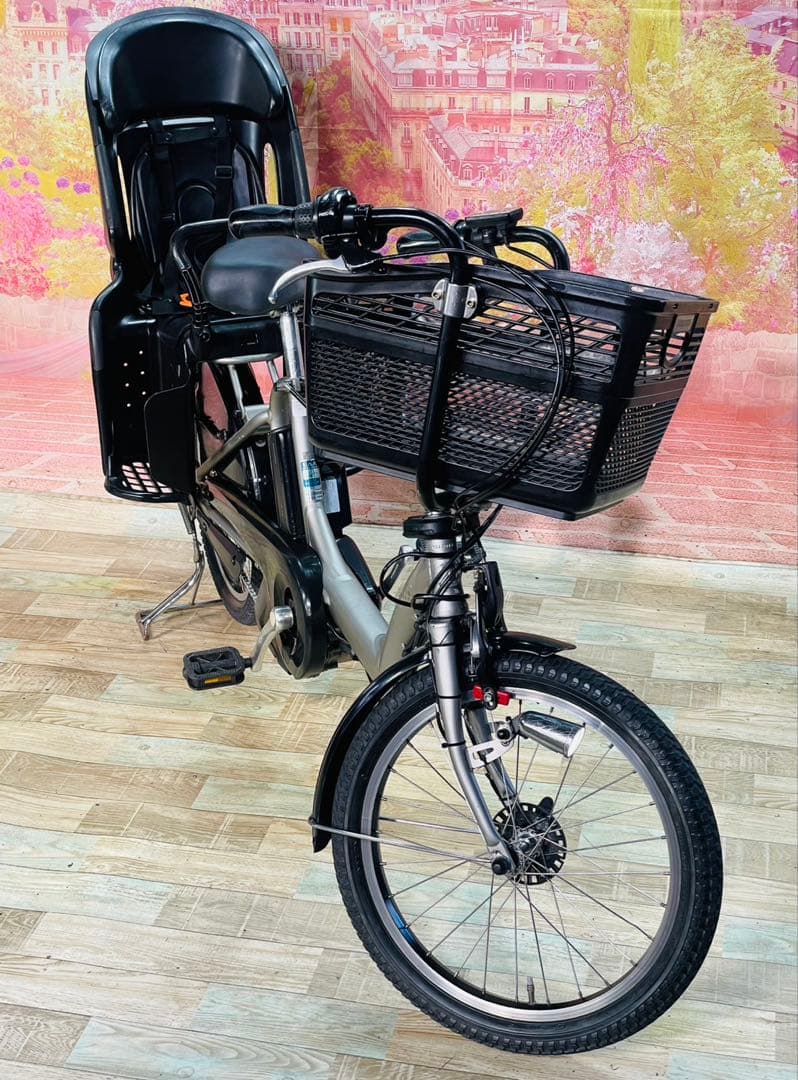 ZK3322 電動自転車 ブリヂストン アンジェリーノ 子供乗せ 20インチ
