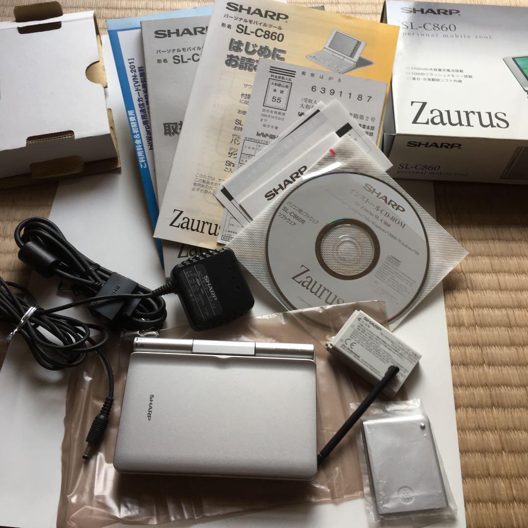 0233　シャープ ザウルス SL-C860 SHARP Zaurus PDA