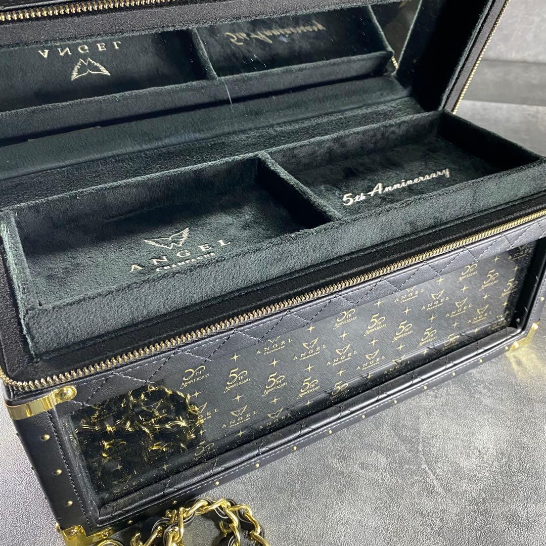 エンジェル　シャンパン　5周年 ブラック　ブリュット　レザータイプ　603