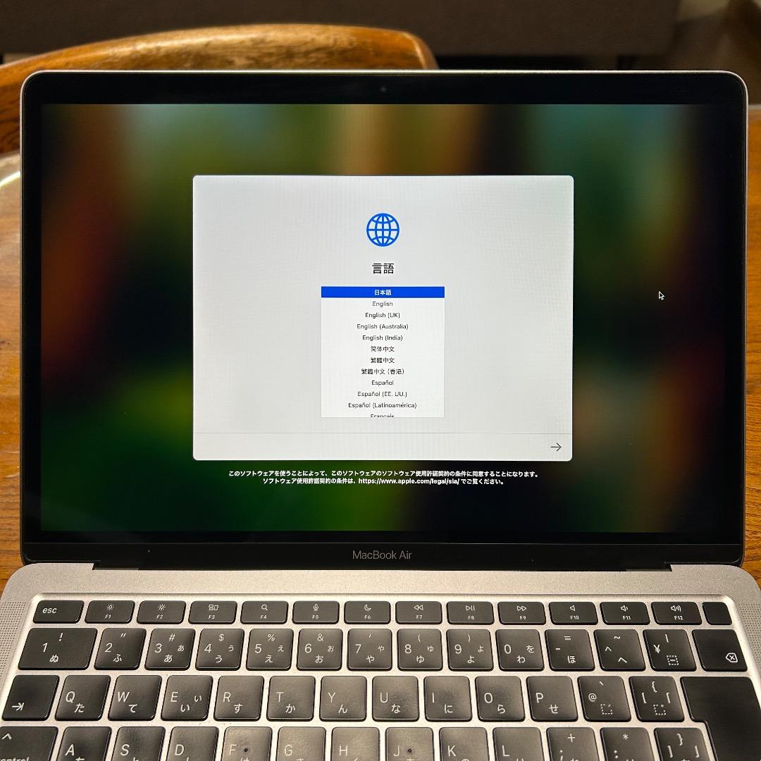 M1 MacBook Air 16GB 1TB 13インチ スペースグレイ