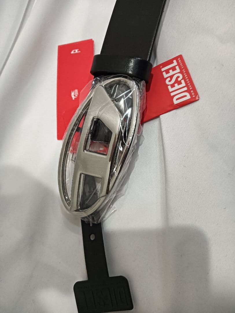 DIESEL ディーゼル ベルト X08727 PR666 ブラック 70サイズ