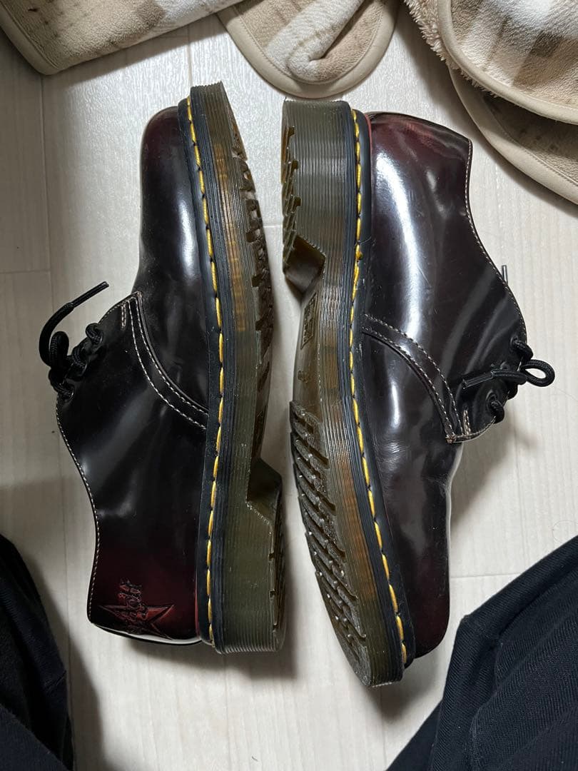 26cm ドクターマーチン 1461 THE CLASH 3ホールシューズ