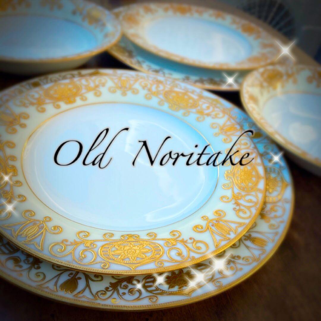 ■100年前に発表のオールドノリタケ　スープ、サラダ、ディナー皿2セット豪華6枚